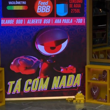 Imagem - BBB 26: Casa vai para o 'Tá Com Nada' após punições de Ana Paula Renault e Milena
