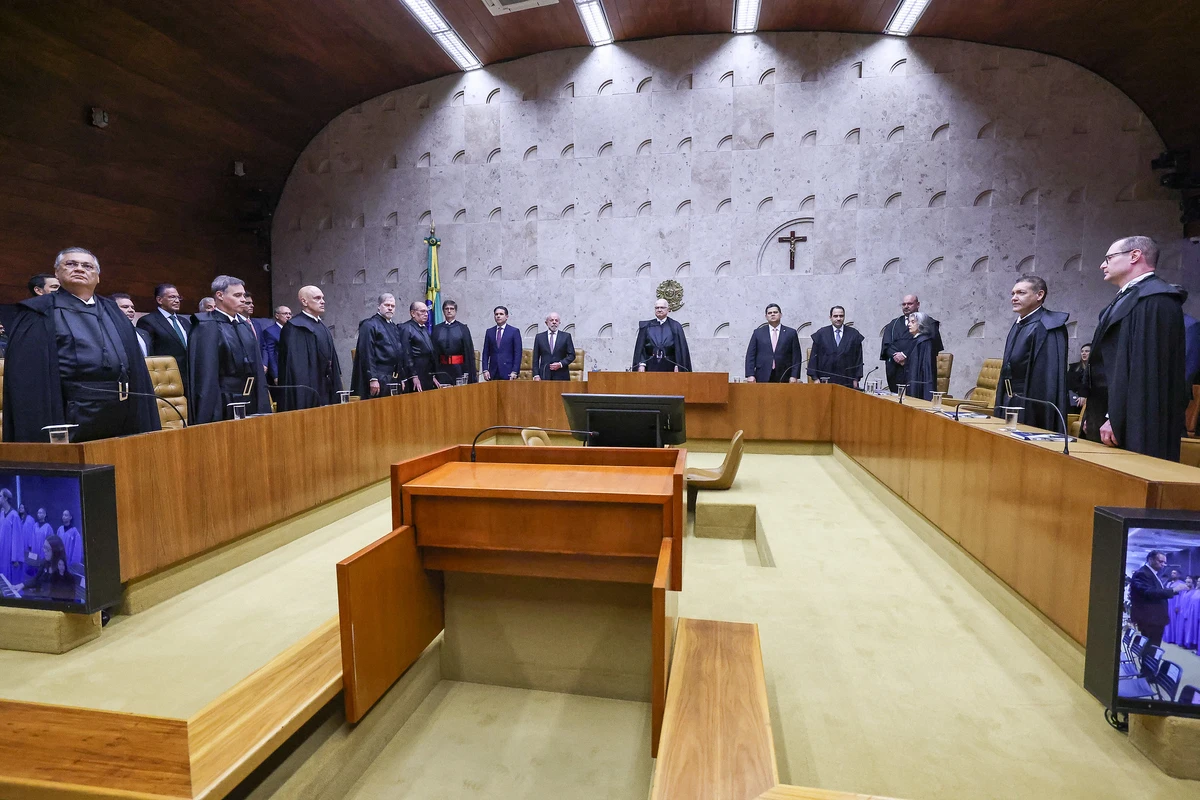 Sessão Solene de Abertura do Ano Judiciário no Supremo Tribunal Federal (STF)