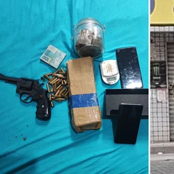 Homem detido na Operação Usura, na manhã desta terça-feira (3), é investigado por intimidar uma família do município da Serra