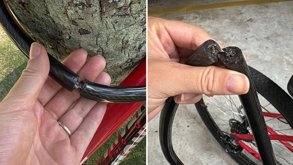 Gravação na Praia da Guarderia, que mostra a estudante de medicina Luanna Almeida, de 23 anos, deixando a aula e retornando após impedir o crime, ultrapassou 9 milhões de visualizações