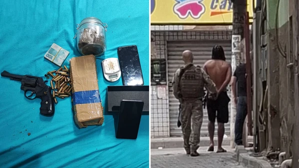 Homem detido na Operação Usura, na manhã desta terça-feira (3), é investigado por intimidar uma família do município da Serra