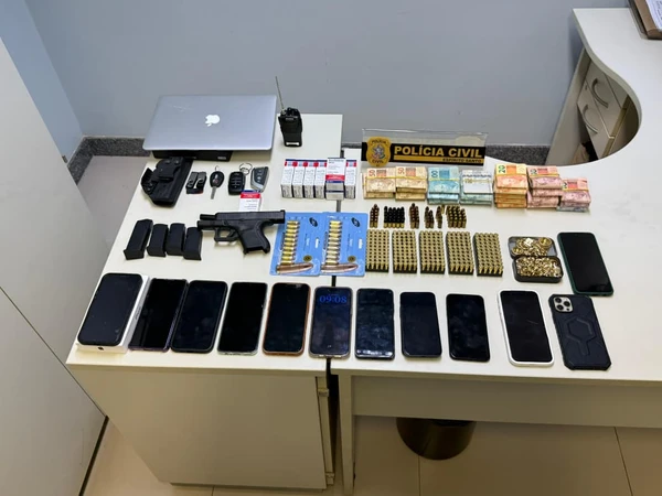 Casal é preso por lavagem de dinheiro e agiotagem no ES por Divulgação | Polícia Civil