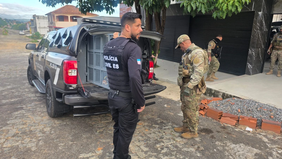 Casal é preso por lavagem de dinheiro e agiotagem no ES por Divulgação | Polícia Civil