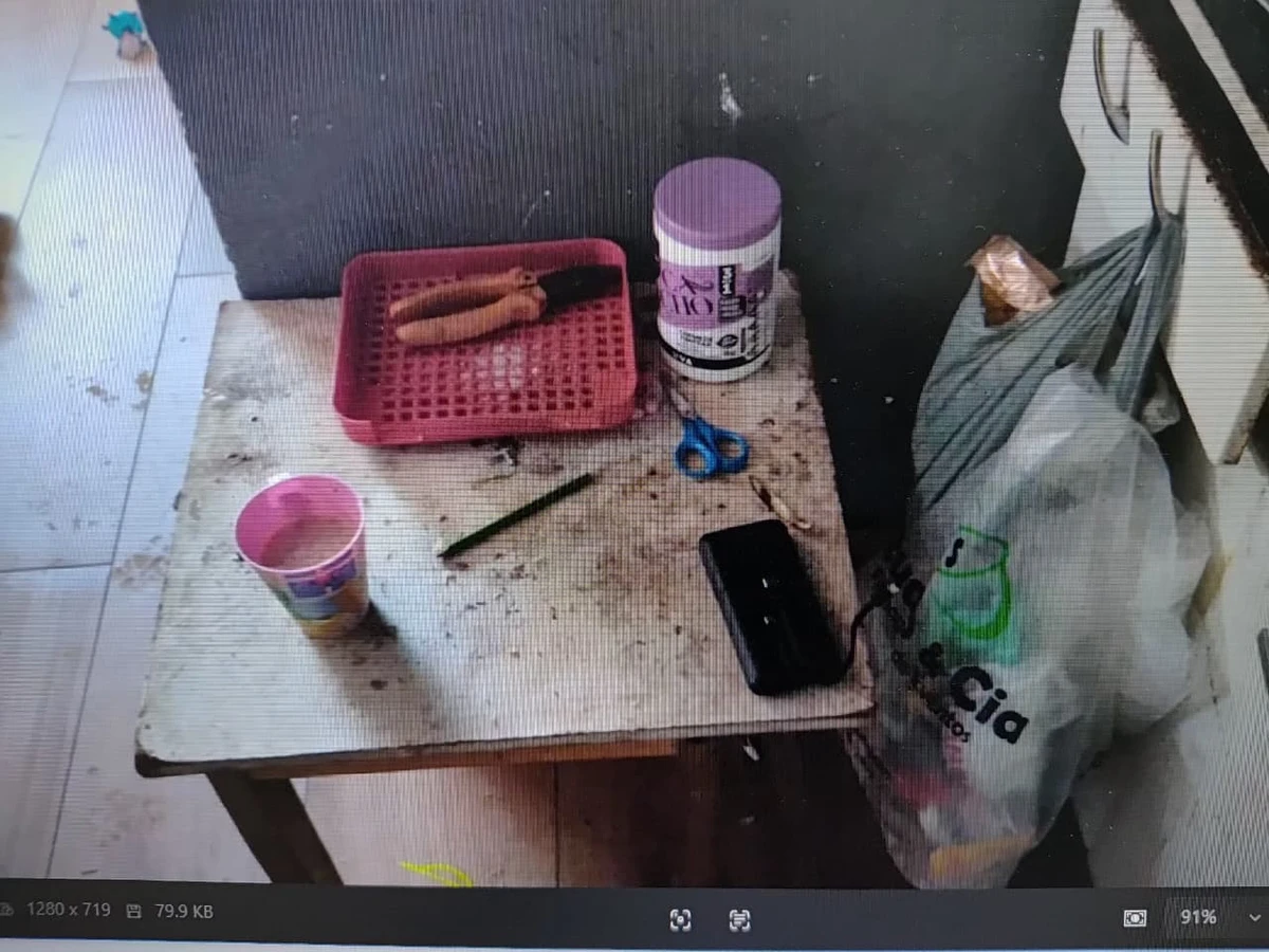 Mãe é presa após deixar filhos sem comida e em ambiente insalubre em Vila Velha por Reprodução