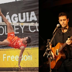 Antes de se tornar esportista  profissional, cantor e músico já liderava uma banda