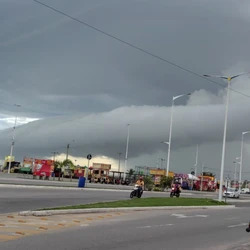 Fenômeno meteorológico foi registrado pela segunda vez em menos de uma semana na Região Sul do Espírito Santo