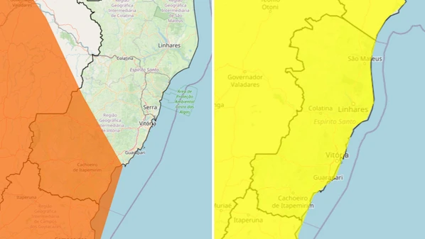 Além da possibilidade de mais precipitação em grande quantidade, há risco de ventos fortes em todas as regiões capixabas