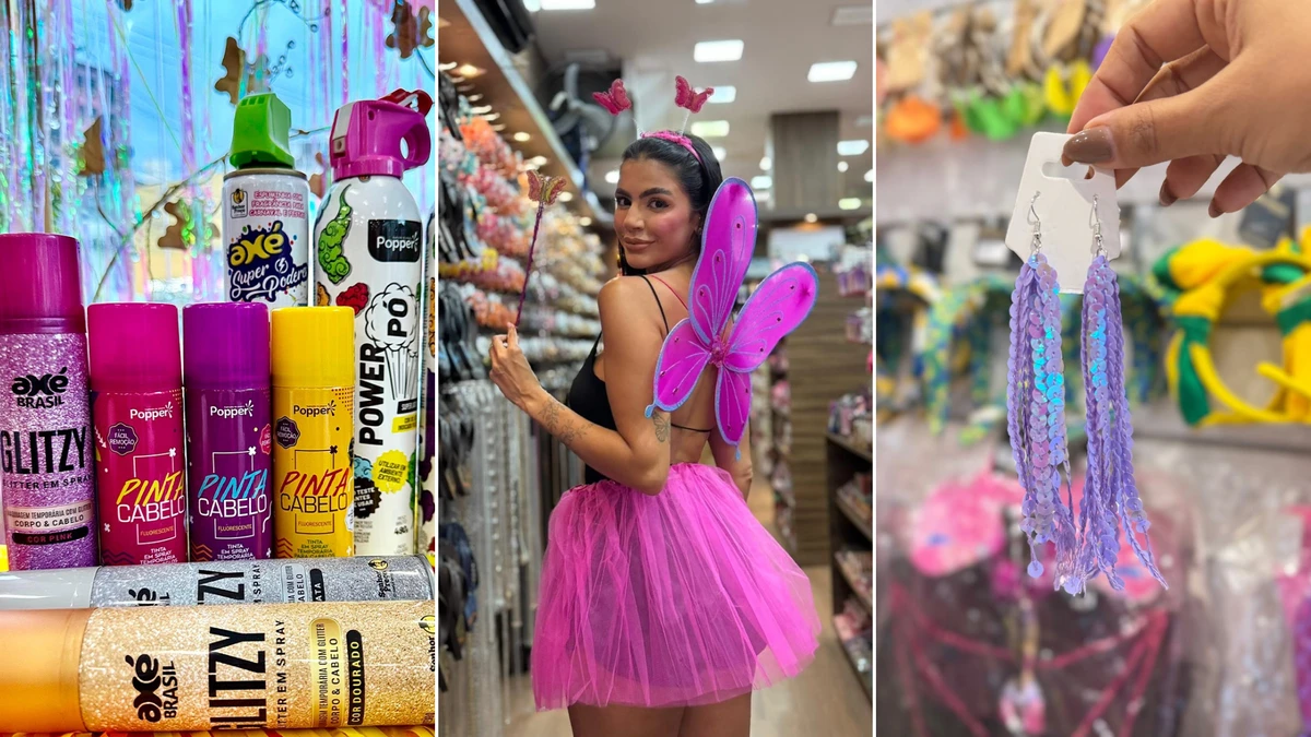Looks de Carnaval de última hora: acessórios