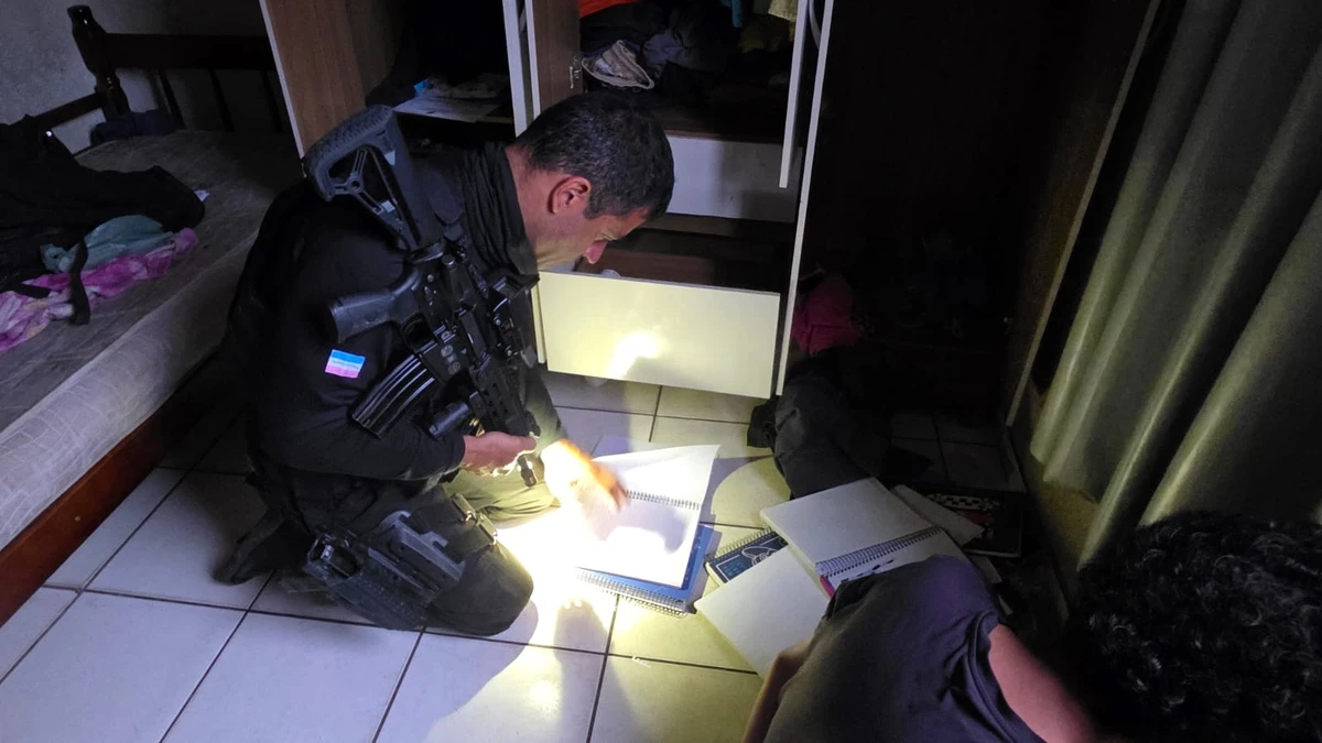 Operação ’Desconectado’ apreende adolescente suspeito de integrar organização criminosa digital por Divulgação | Polícia Civil