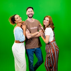 Dani, Diego e Camila, do Em Movimento