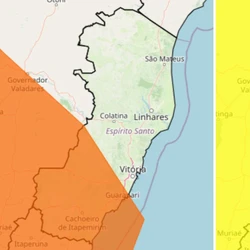 Avisos foram emitidos pelo Instituto Nacional de Meteorologia (Inmet) e são válidos até a noite de sexta-feira (6)