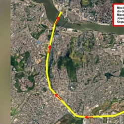 Trajeto em direção ao Sambão do Povo começa às 22h desta quinta-feira (5) e terá bloqueios parciais e totais no trânsito