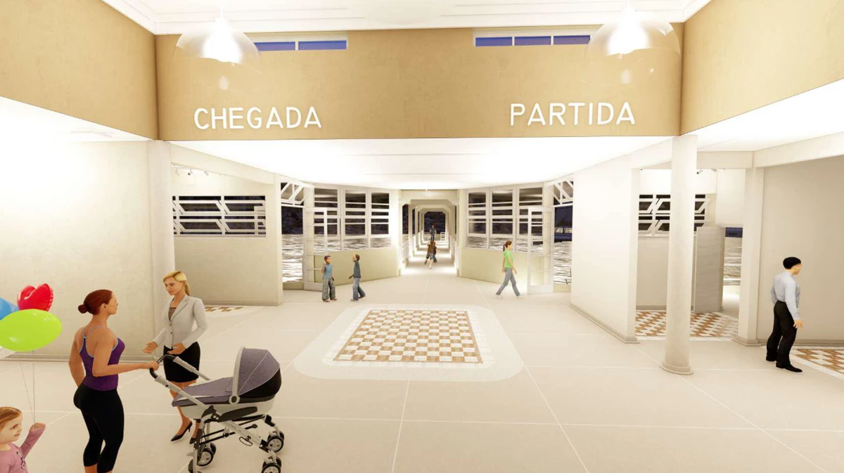 Projeto de reforma do Cais do Hidroavião em Vitória por Prefeitura de Vitória