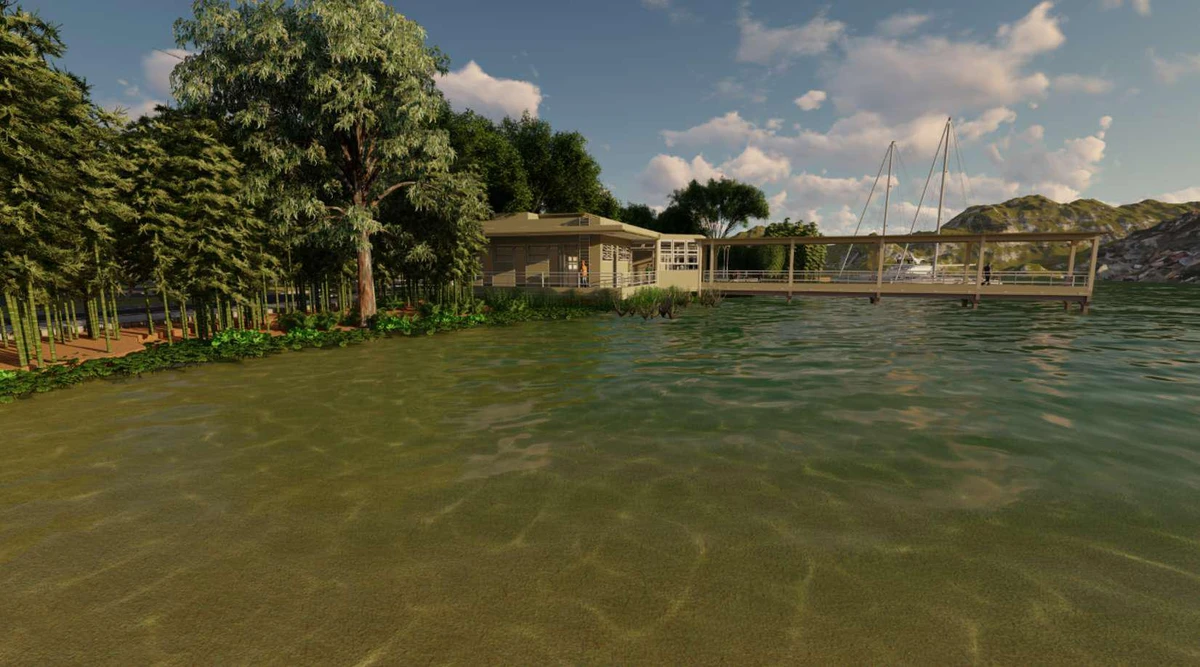 Projeto de reforma do Cais do Hidroavião em Vitória por Prefeitura de Vitória