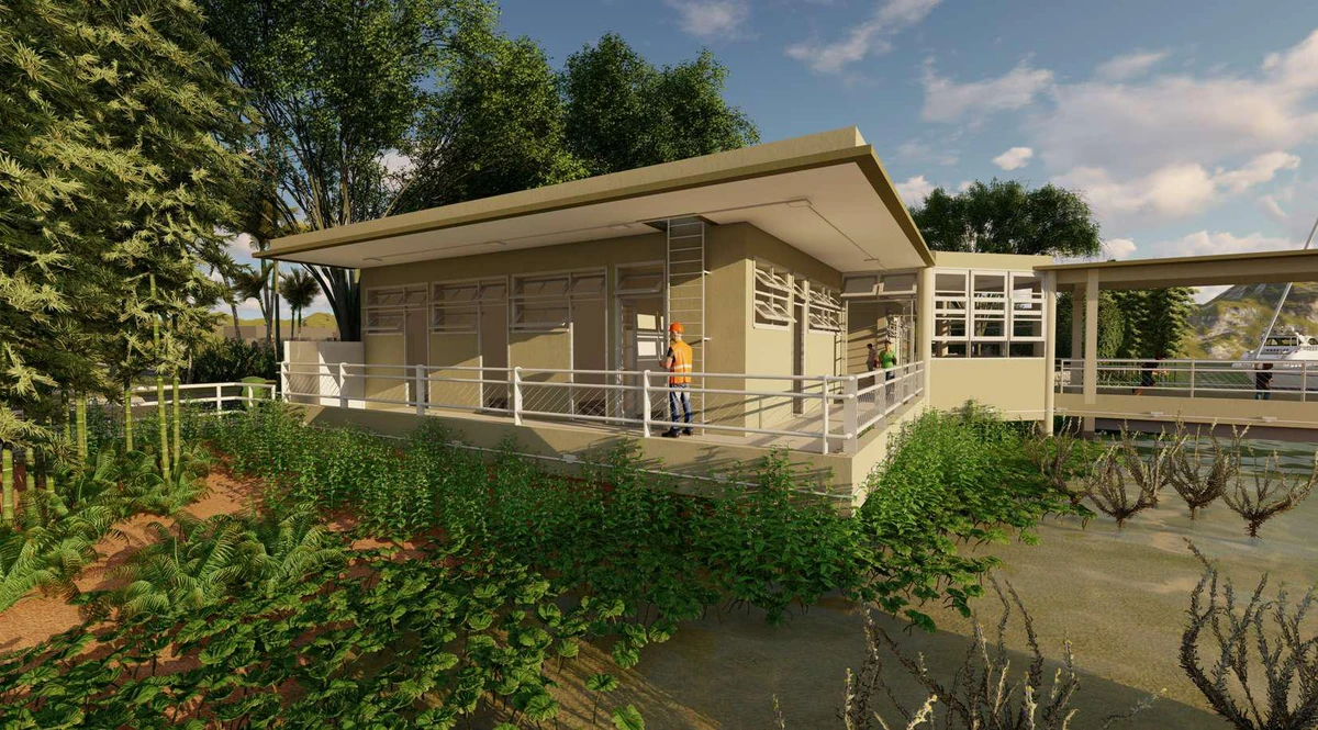 Projeto de reforma do Cais do Hidroavião em Vitória por Prefeitura de Vitória