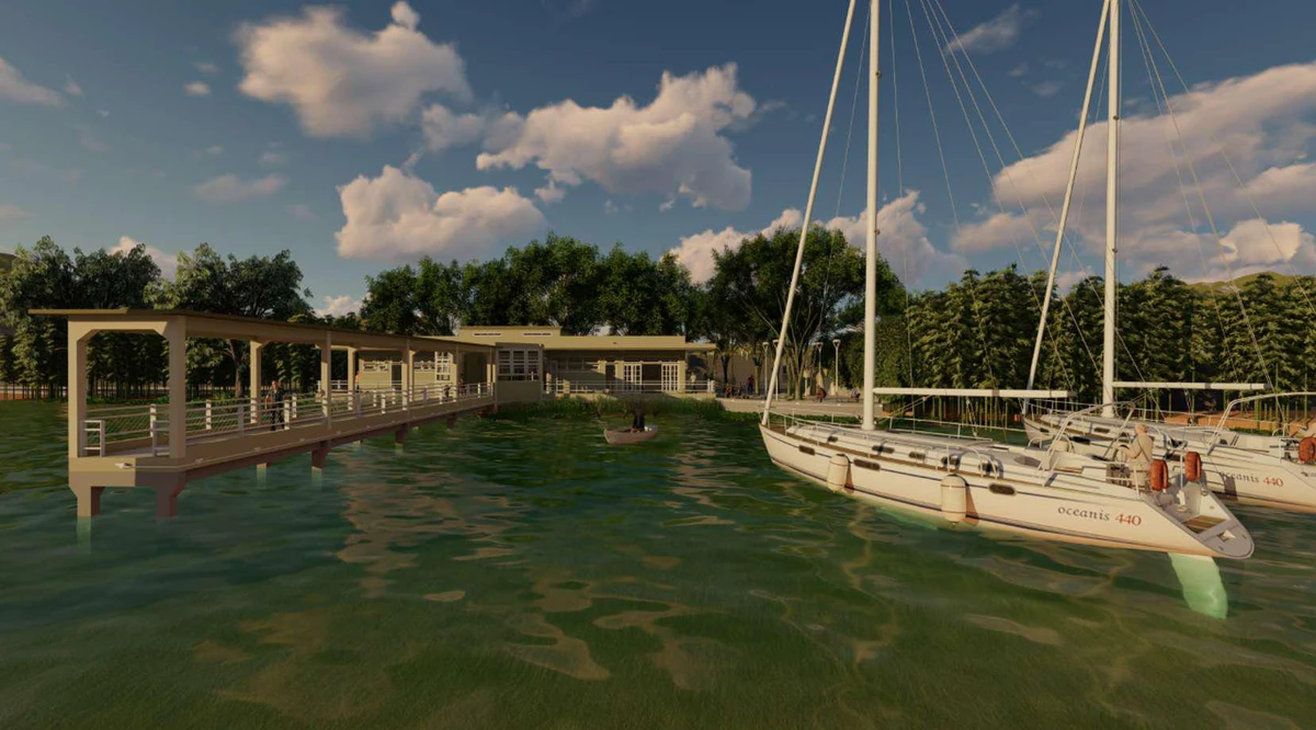 Projeto de reforma do Cais do Hidroavião em Vitória por Prefeitura de Vitória