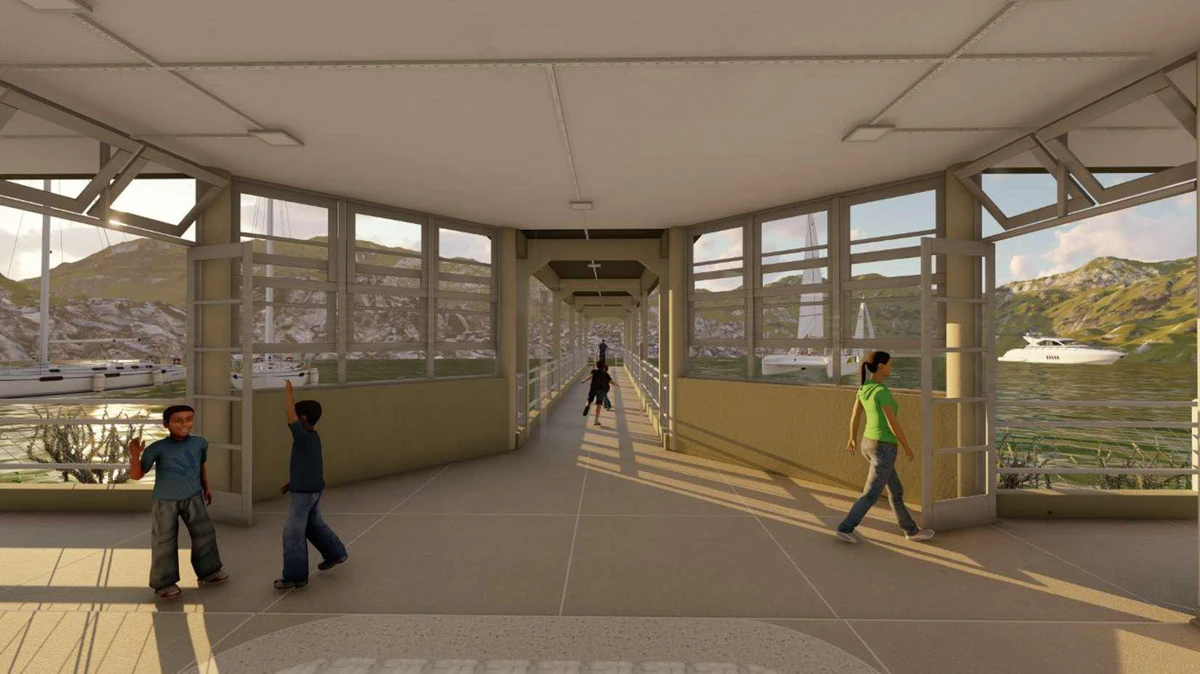 Projeto de reforma do Cais do Hidroavião em Vitória por Prefeitura de Vitória