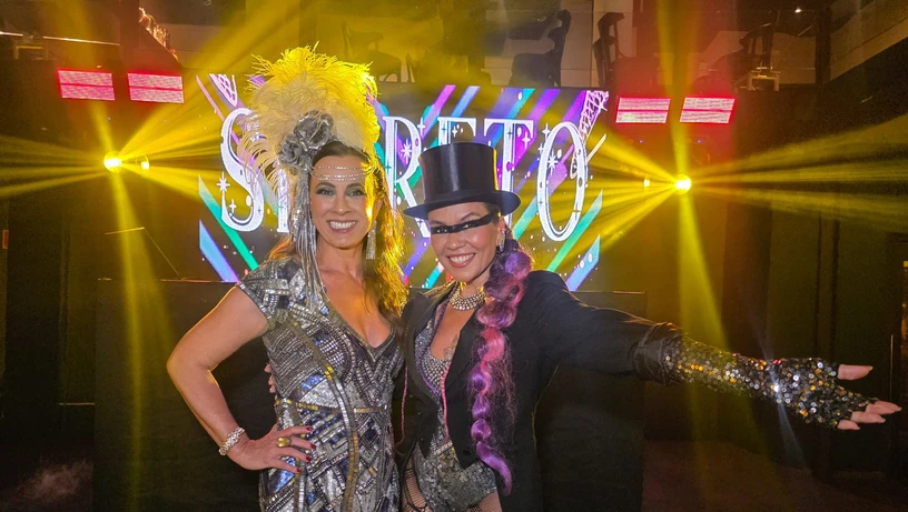 Luciana Almeida e Maria Sanz