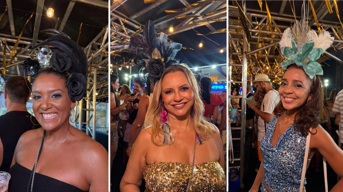 Luana Liberato, Georgina Correa e Andressa Souza