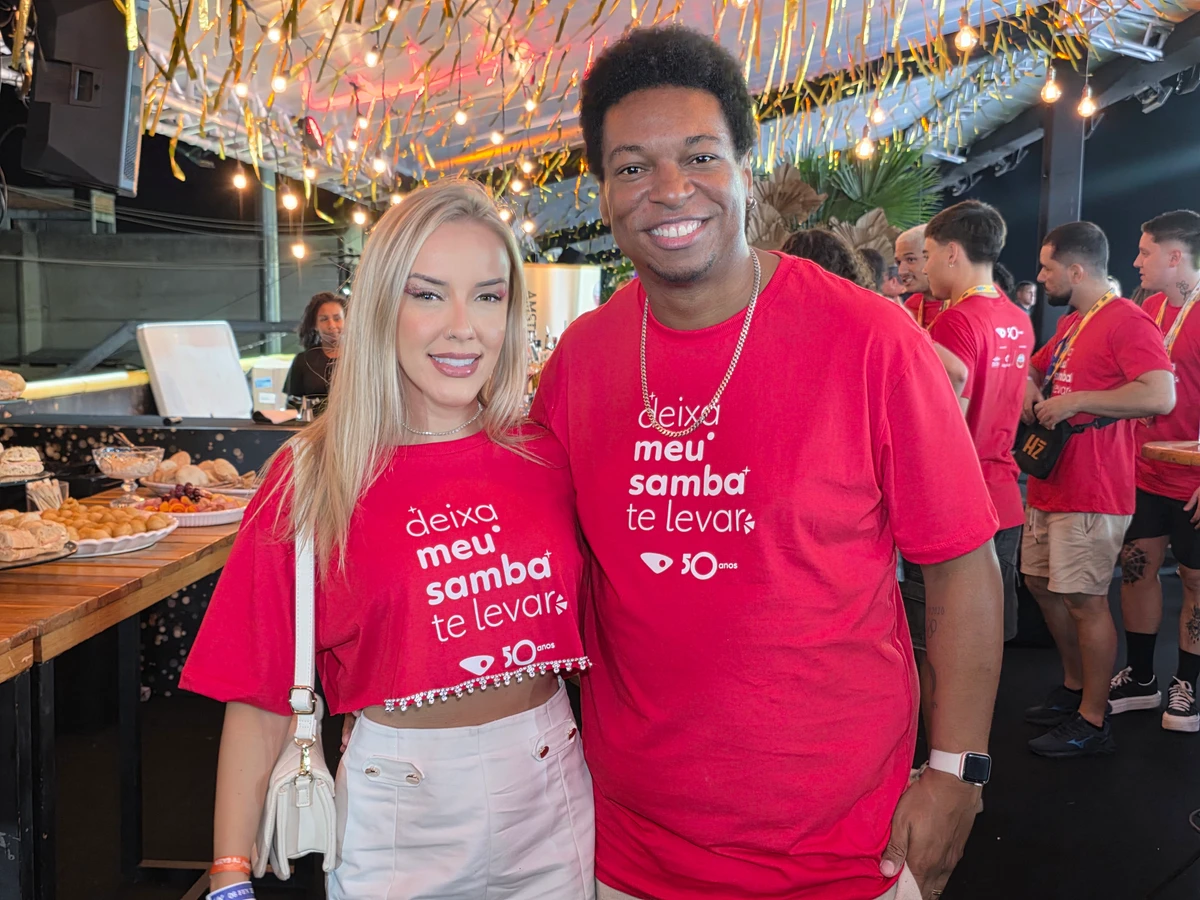 Marcella Scaramella e Filipe Souza