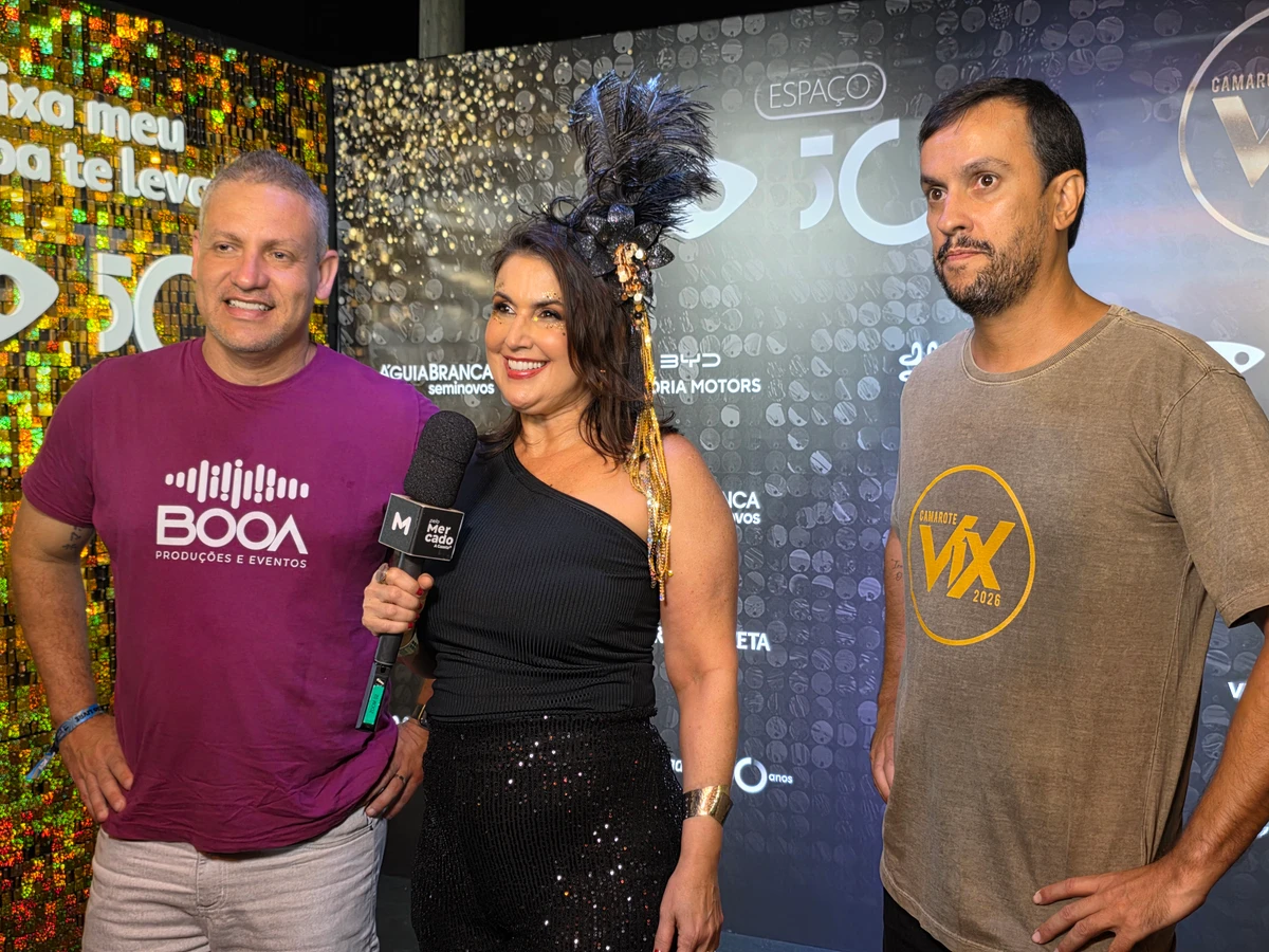 Mateus Carvalho, Renata Rasseli e Marcio Ribeiro para a coluna Pelo Mercado da TV Gazeta