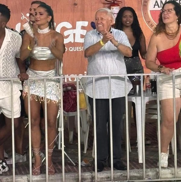 Padre Roberto Camilato: presença abençoada no Sambão