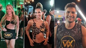 Camarote Vix reúne customizações criativas e presença de André Martinelli