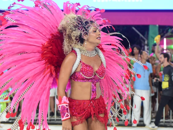 Confira o desfile da Escola de Samba Rosas de Ouro no Carnaval 2026 por Carlos Alberto Silva