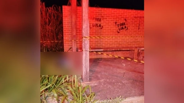 Os militares que foram ao local acreditam que o piloto tenha perdido o controle ao contornar a rotatória e saído da pista na madrugada deste domingo (8)