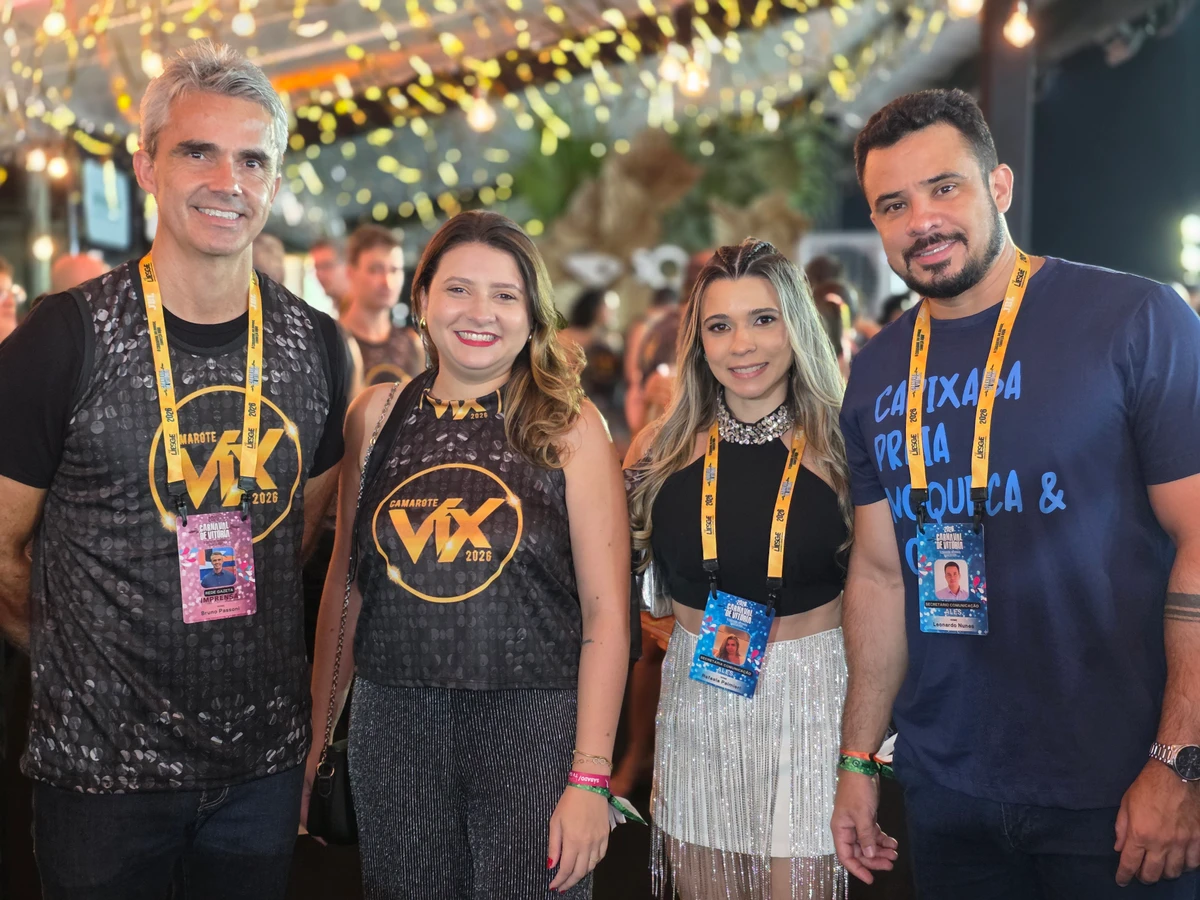 Bruno Araújo, Carol Lima, Rafaela Palmieri  e Leo Nunes