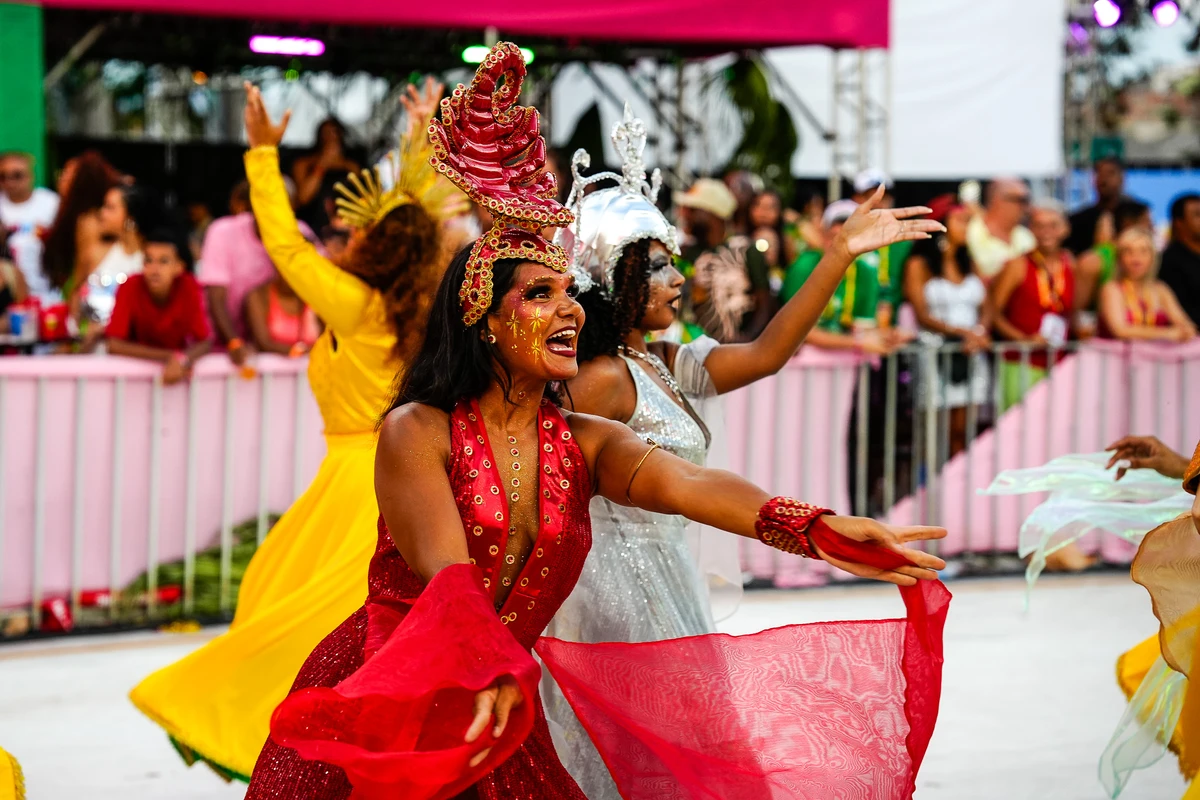 Desfile da escola de samba Andaraí no Sambão do Povo por Vitor Jubini