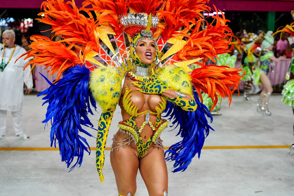 Desfile da escola de Samba Chegou o que Faltava no Sambão do Povo por Vitor Jubini