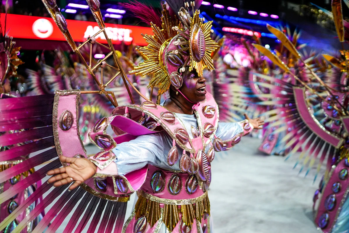 Desfile da escola de Samba Chegou o que Faltava no Sambão do Povo por Vitor Jubini