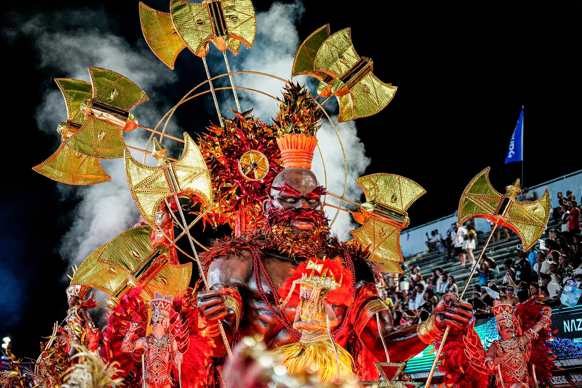 Desfile da escola de Samba Chegou o que Faltava no Sambão do Povo por Vitor Jubini