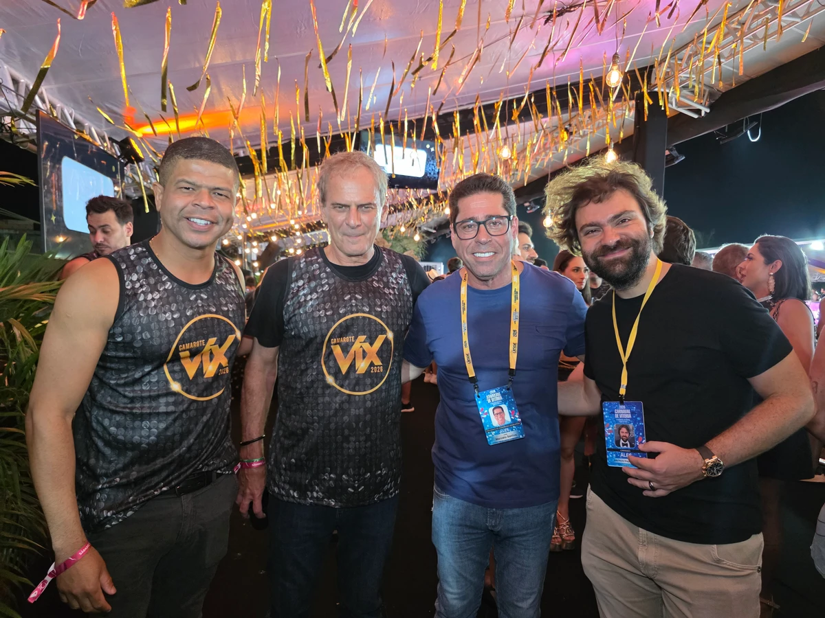 Giliard Ferreira, Marcello Moraes, Marcelo Santos e João Paulo Lins