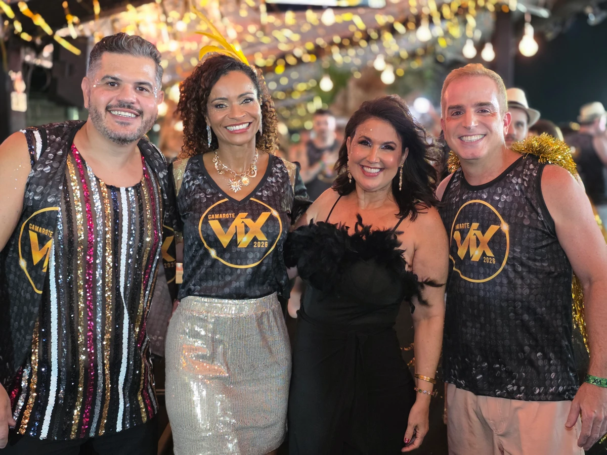 Leo Fraga, Dani Carla, Renata Rasseli e Marcos Tito