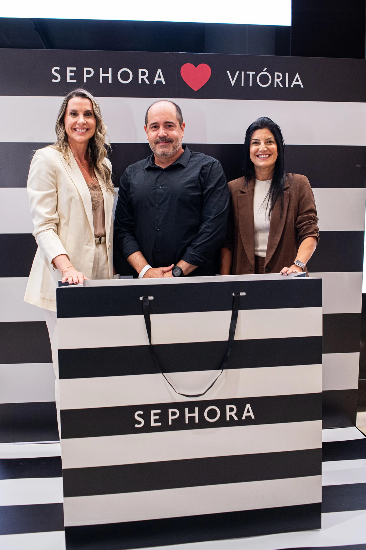 Leticia Dalvi, Décio Bueno e Raquel Nunes