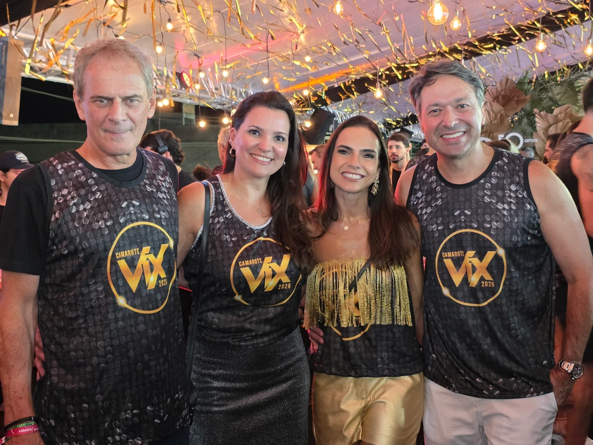 Marcello Moraes e Leila Marchesi, Flávia e Raphael Brotto