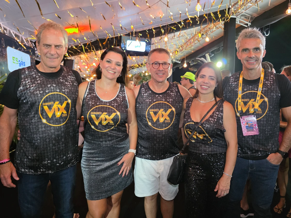 Marcello Moraes, Leila Marchesi, Claudio Sipolatti e Isabela e Bruno Araújo