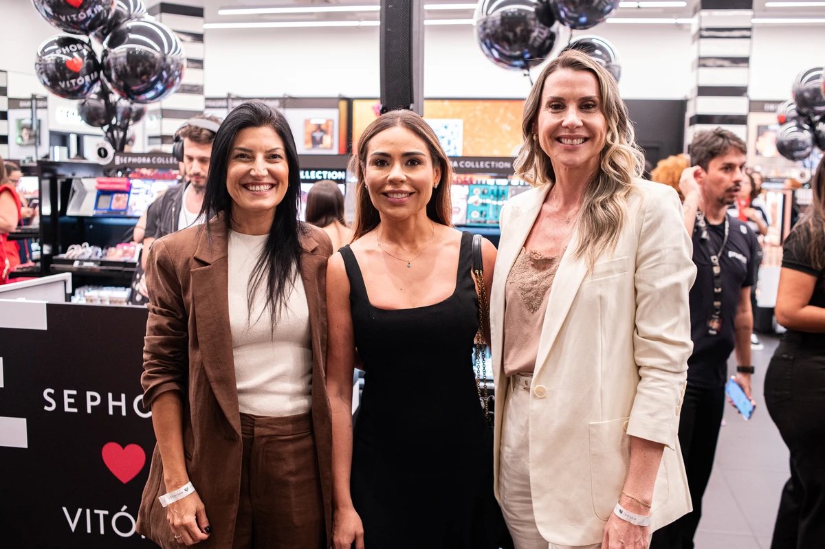 Raquel Nunes, Mary Agrela e Letícia Dalvi