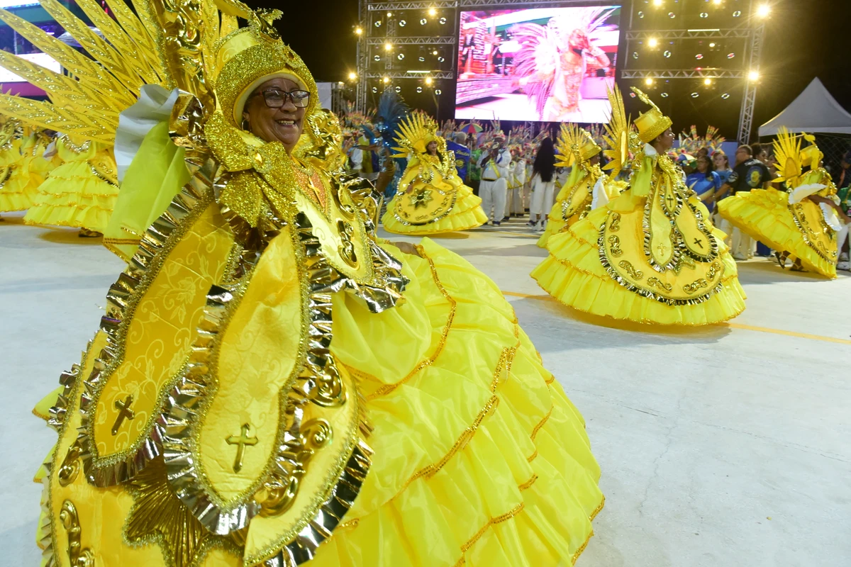 Confira o desfile da Escola de Samba Rosas de Ouro no Carnaval 2026 por Carlos Alberto Silva