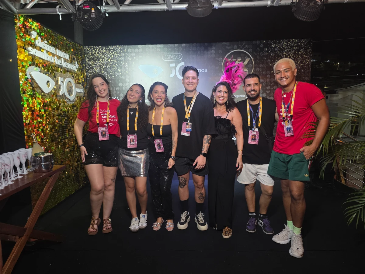 Yasmin Spiegel, Ana Clara, Mariana Perini, Douglas Mota, Renata RAsseli, Philipe Ferreira e Vinicius Viana