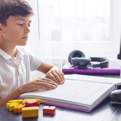 Muitas instituições de ensino ainda não oferecem recursos adequados de acessibilidade para alunos cegos ou com baixa visão