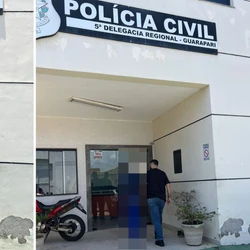 Mandados foram cumpridos na Praia do Morro; crime ocorreu no mês de janeiro, no Centro da cidade