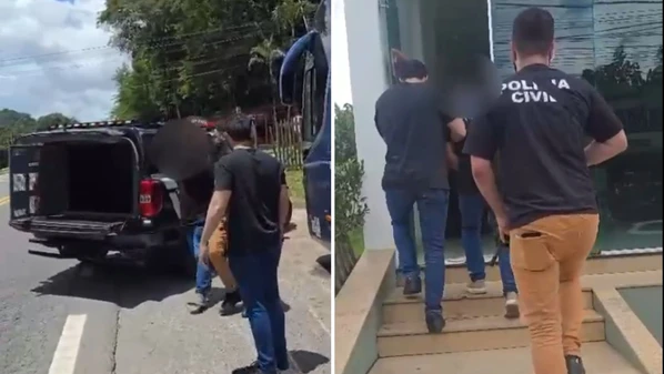 O homem de 26 anos estava no coletivo, que foi abordado; ele é apontado pela PC como um dos líderes de um grupo criminoso que praticava extorsão, cobrança de dívidas e pistolagem na região