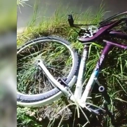 Condutor do segundo veículo fugiu do local sem prestar socorro à vítima; caso aconteceu na última segunda-feira (9)