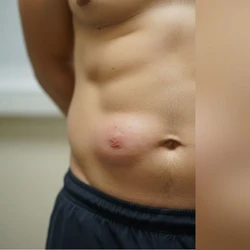 O paciente precisava ser operado para correção de hérnia inguinal do lado esquerdo. O cirurgião, porém, fez a abertura do lado direito, sendo necessário um segundo procedimento do lado correto