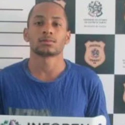 Yantia de Carvalho Lourenço, de 24 anos, foi localizado nesta terça-feira (10) no interior da cidade, escondido em um sítio