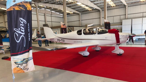 Cerimônia na sede da empresa, em Jaguaré, foi realizada na segunda-feira (9), conferindo um marco para a aviação capixaba; veja detalhes do modelo