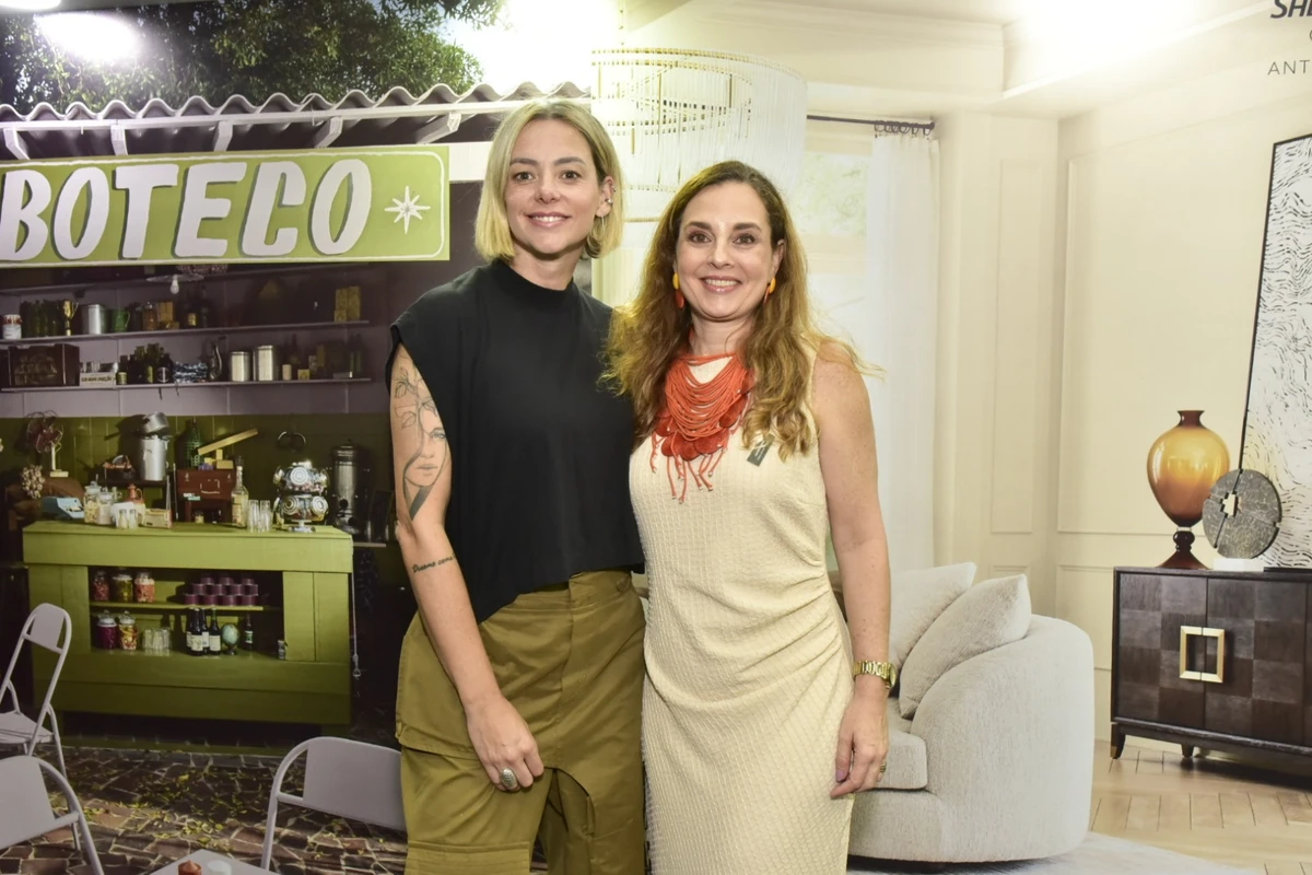 Sylvia Gracia, da Suvinil, e Patrícia Fecci, da Sherwin-Willians, apresentaram os estudos de cor das marcas